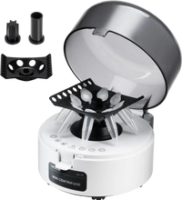VEVOR Mini Centrifuge Machine, 3013xg RCF Electric Laboratory Centrifuge Machine with 2-in-1 Rotor for 0.2/1.5/2ml Tube Capacity, Fixed Speed 7000r/min, Low Noise, Widely Used in Various Experiments