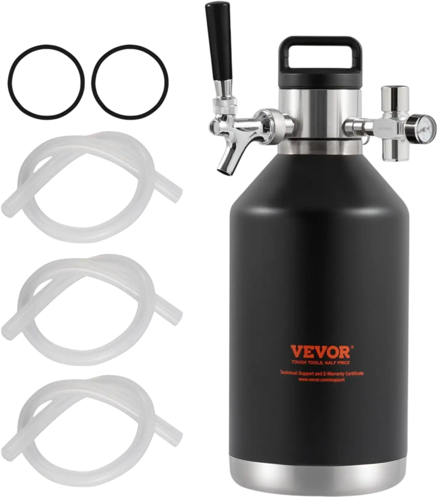 Vevor Beer Growler Tap System 128 oz 4L Mini Keg New