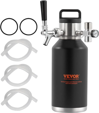 Vevor Beer Growler Tap System 64 oz 1.89 L Mini Keg New
