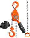VEVOR Manual Lever Chain Hoist, 1/4 Ton 550 lbs Capacity 5 FT Come Along, G80 Galvanized Carbon Steel with Weston Double-Pawl Brake, Auto Chain Leading & 360° Rotation Hook, for Garage Factory Dock