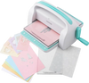 VEVOR Manual Die Cutting & Embossing Machine, Portable Cut Machines, 9 inch Opening Scrapbooking Machine Full Kit Included, For Arts & Crafts, Scrapbooking, Card Making and Crafting, White