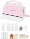 VEVOR Manual Die Cutting and Embossing Machine, 3" Opening, Portable Die Cut Machine Set with Cutting Dies, Embossing Folders, Paper Sheets, Cutting Plates, for Scrapbooking, Card Making, Crafting