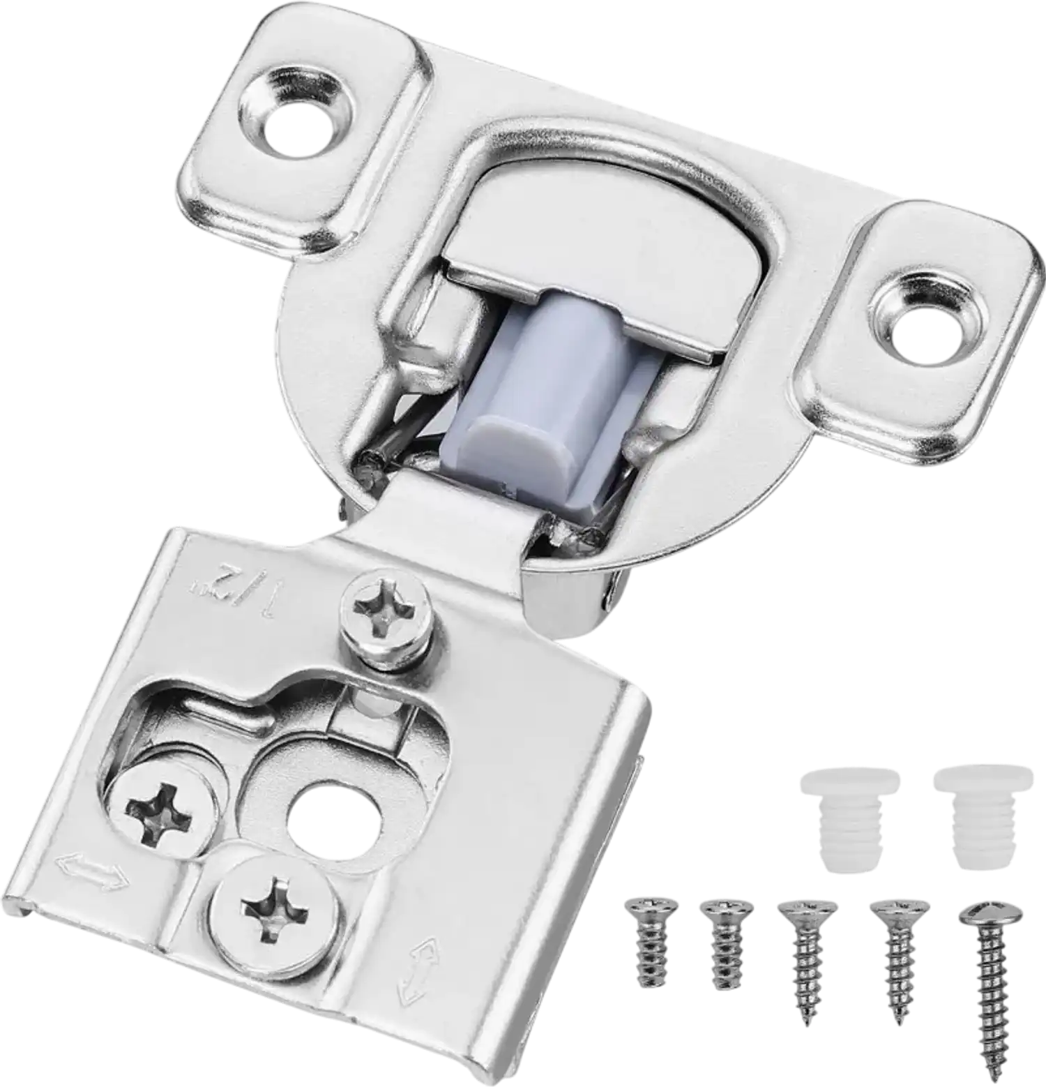 Vevor Cabinet Hinges Partial Overlay Soft Close Concealed 20-Pack for Framed Cabinets New