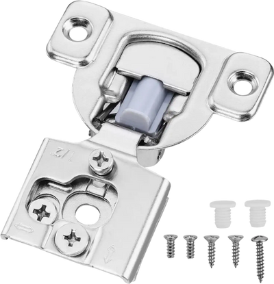 Vevor Cabinet Hinges Partial Overlay Soft Close Concealed 20-Pack for Framed Cabinets New