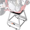 VEVOR Dirt Bike Stand, 1100 lbs Load Capacity Dirtbike Pit Stand, Universal Non-Slip Off-Road Steel Heavy Duty Dirtbike Maintenance Lift, Moto Box Stand for Motorcycle & Powersports Maintainence