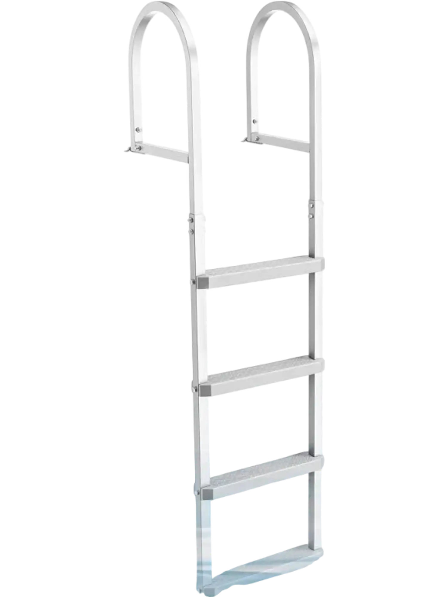 Vevor Dock Ladder 5-Step Removable Aluminum Alloy Pontoon Boat Swim Ladder New