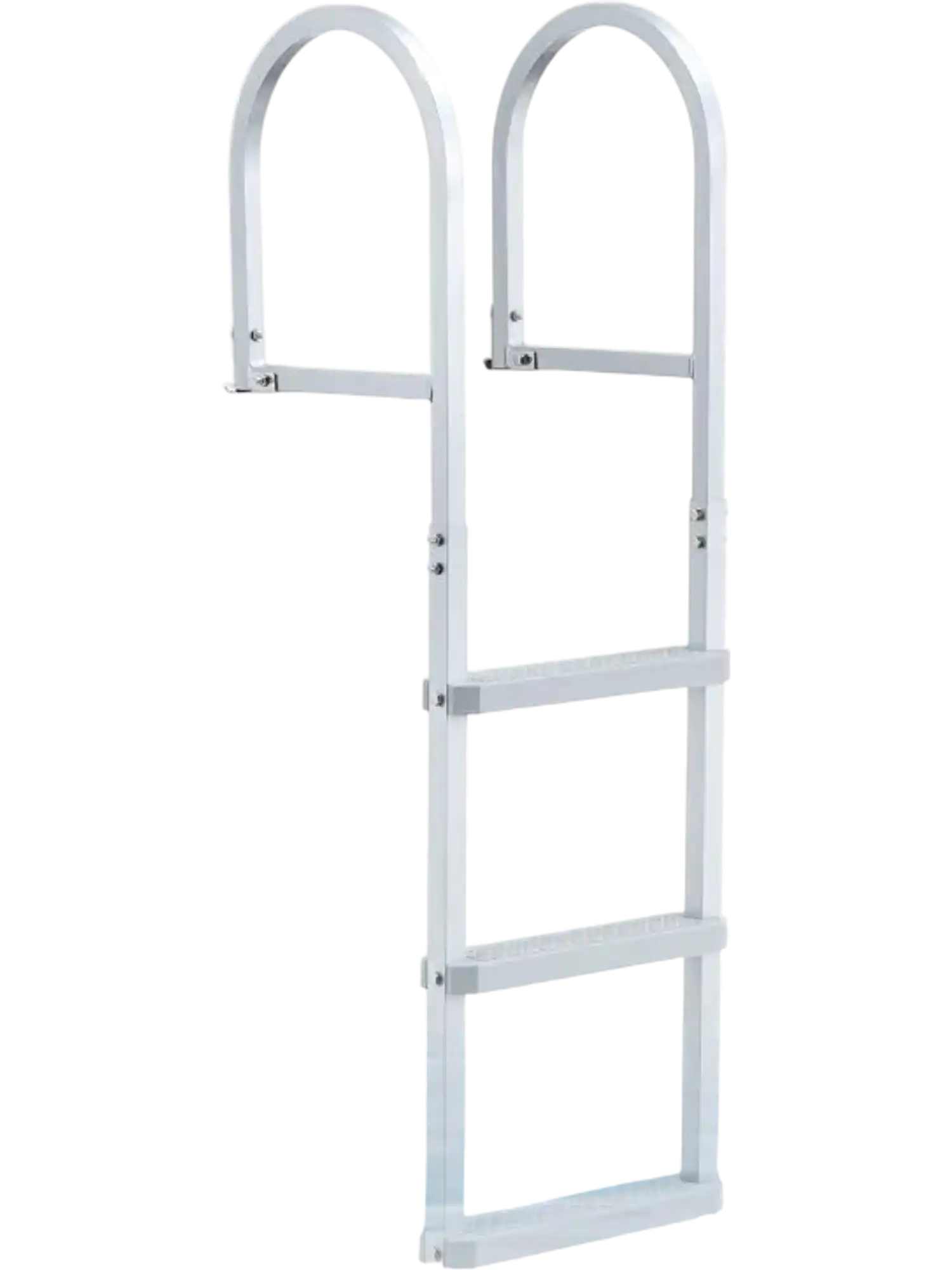 Vevor Dock Ladder Removable 4-Step Aluminum Alloy Pontoon Boat Swim Ladder New