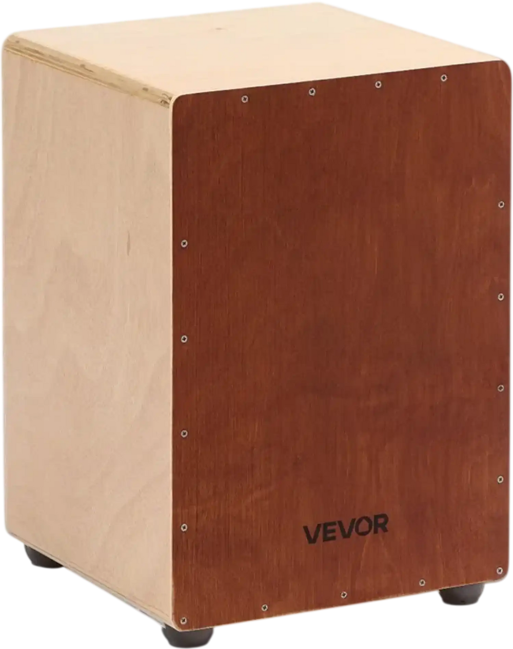 VEVOR Cajon Box Drum Wooden Birchwood Percussion Instrument Bass Drum with Snare Wires