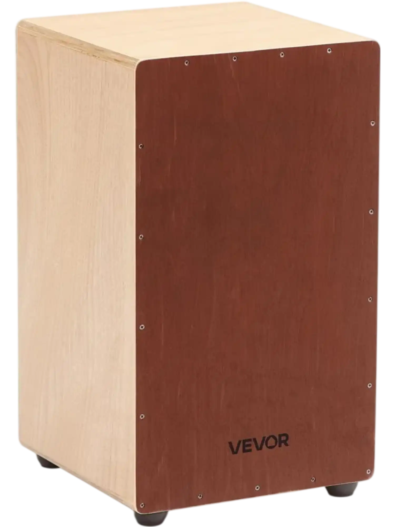 Vevor Cajon Large Birchwood Percussion Box Drum with Snare Wires New