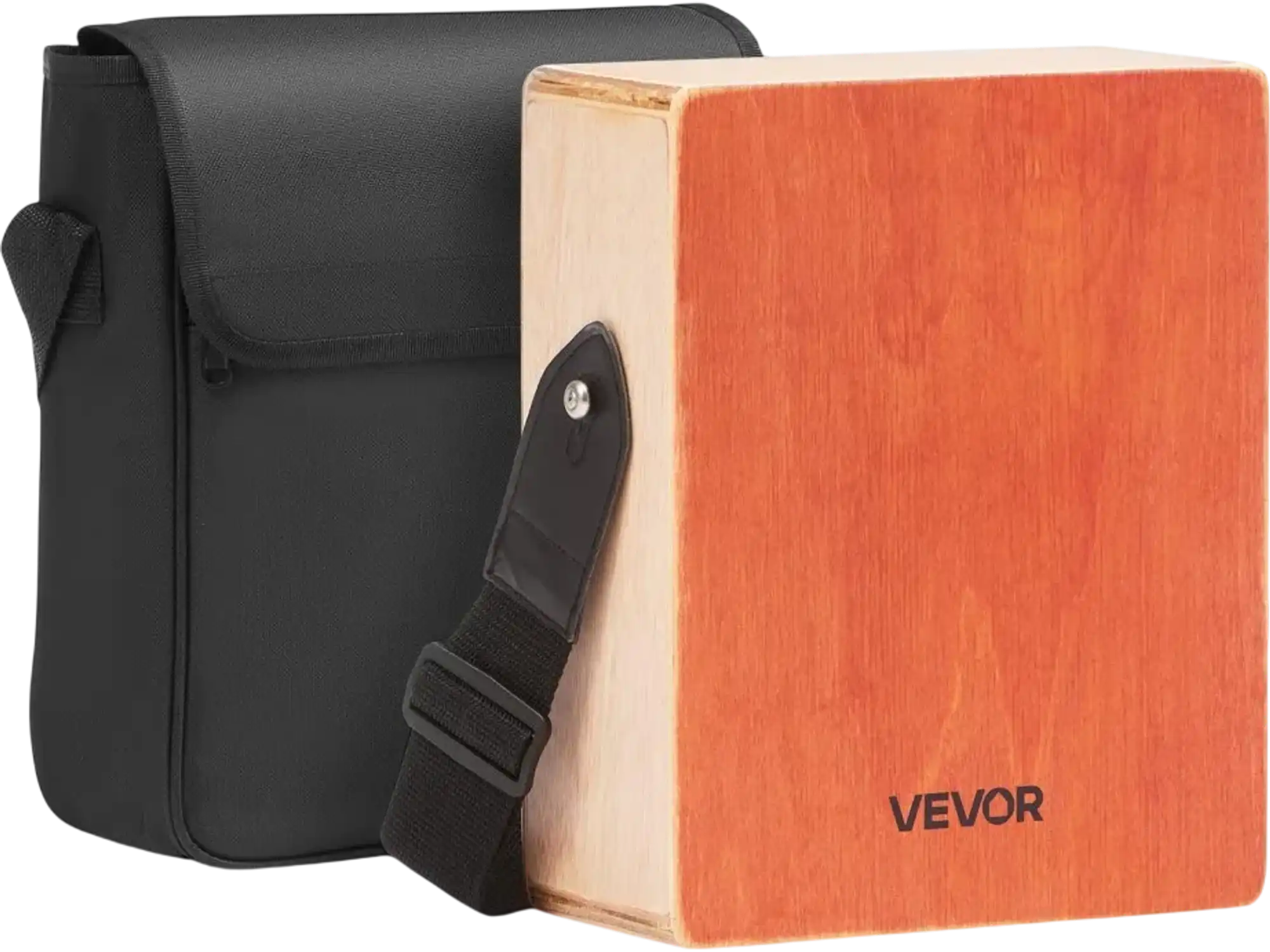 Vevor Cajon Travel Box Drum with Adjustable Guitar Strings New