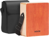 VEVOR Cajon Box Drum Wood Percussion Instrument with Guitar Strings Travel Bag Strap
