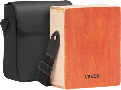 Vevor Cajon Travel Box Drum with Adjustable Guitar Strings New