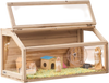 VEVOR Wooden Hamster Cage, 270° Viewing Hamster Habitat, 32 x 16 x 16 in, Dwarf Hamster Cages with Openable Top, Ventilated Small Animal Cage, Pet Mouse Cage for Gerbils, Rats, Guinea Pigs, Mice