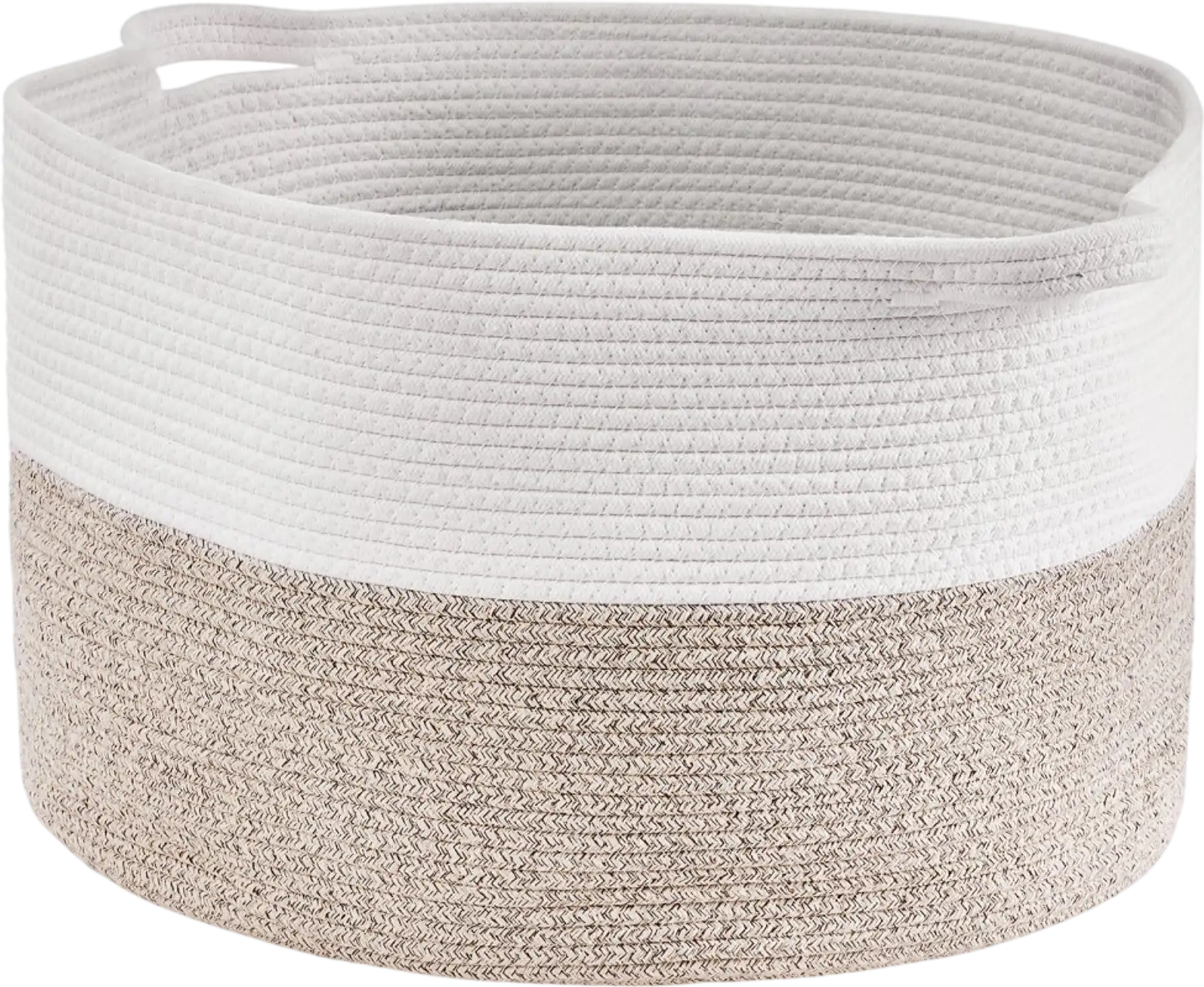 Vevor Storage Basket 87L Cotton Rope Woven Blanket Basket 22
