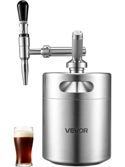 Vevor Nitro Cold Brew Coffee Maker Portable Nitrogen Dispenser System 135 oz New