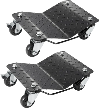 Vevor Wheel Dolly Heavy-Duty Car Tire Stake Set of 2 New