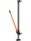 VEVOR High Lift Farm Jack, 60" Utility Farm Jack, 7000 lbs Capacity Ratcheting Off Road Utility Jack, Heavy-Duty Farm Jack for Tractor, Truck, SUV, Bumper Lift, Orange