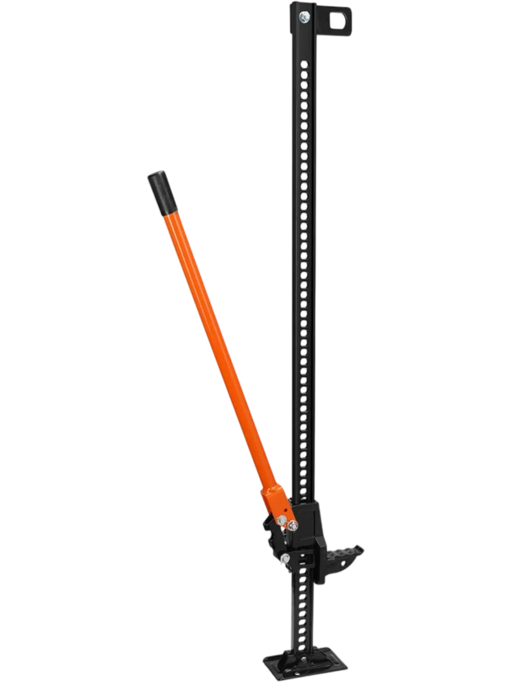 VEVOR High Lift Farm Jack, 60" Utility Farm Jack, 7000 lbs Capacity Ratcheting Off Road Utility Jack, Heavy-Duty Farm Jack for Tractor, Truck, SUV, Bumper Lift, Orange
