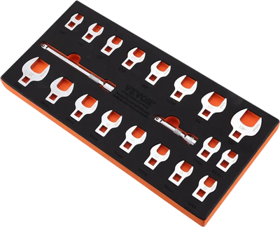 VEVOR Crowfoot Wrench Set, 3/8