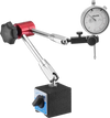 VEVOR Dial Test Indicator with Magnetic Flexible Base Stand, 0.001 inch Accuracy, 0-1 inch Range, Fine Adjustable Long Arm, Professional for Machine Set-Up, Narrow Area Measurement, Easy to Read