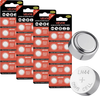 VEVOR Button Cell Battery, 4 Pack (40 Count) LR44 Alkaline Batteries Non-Mercury, AG13 357 303 SR44 Battery 1.5V Button Coin Cell Batteries for Remote Controls, Heart Rate Monitors, and Other Devices