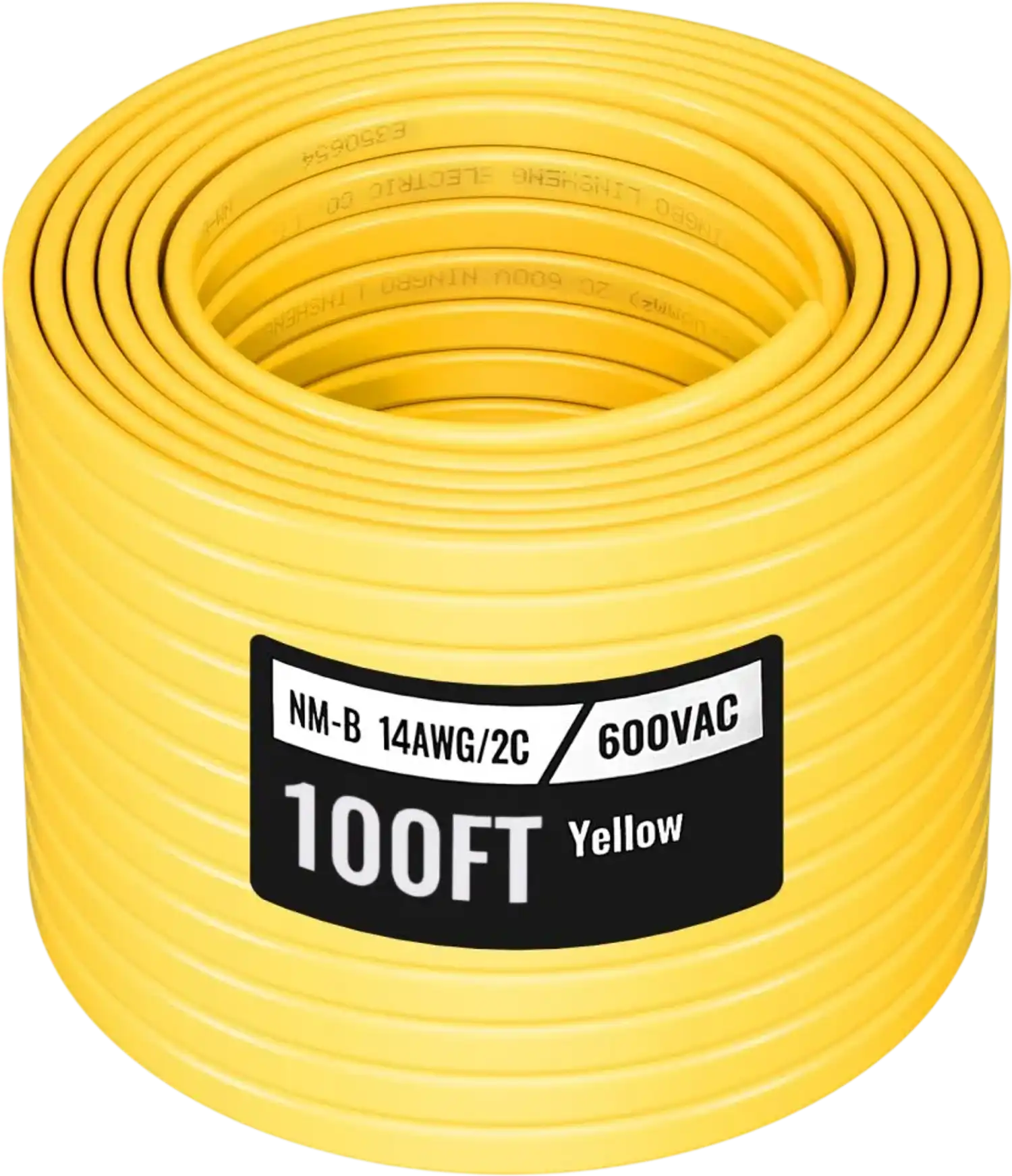 Vevor NM-B Wire 14 AWG/2C 100' Indoor Electrical Cable with Ground New