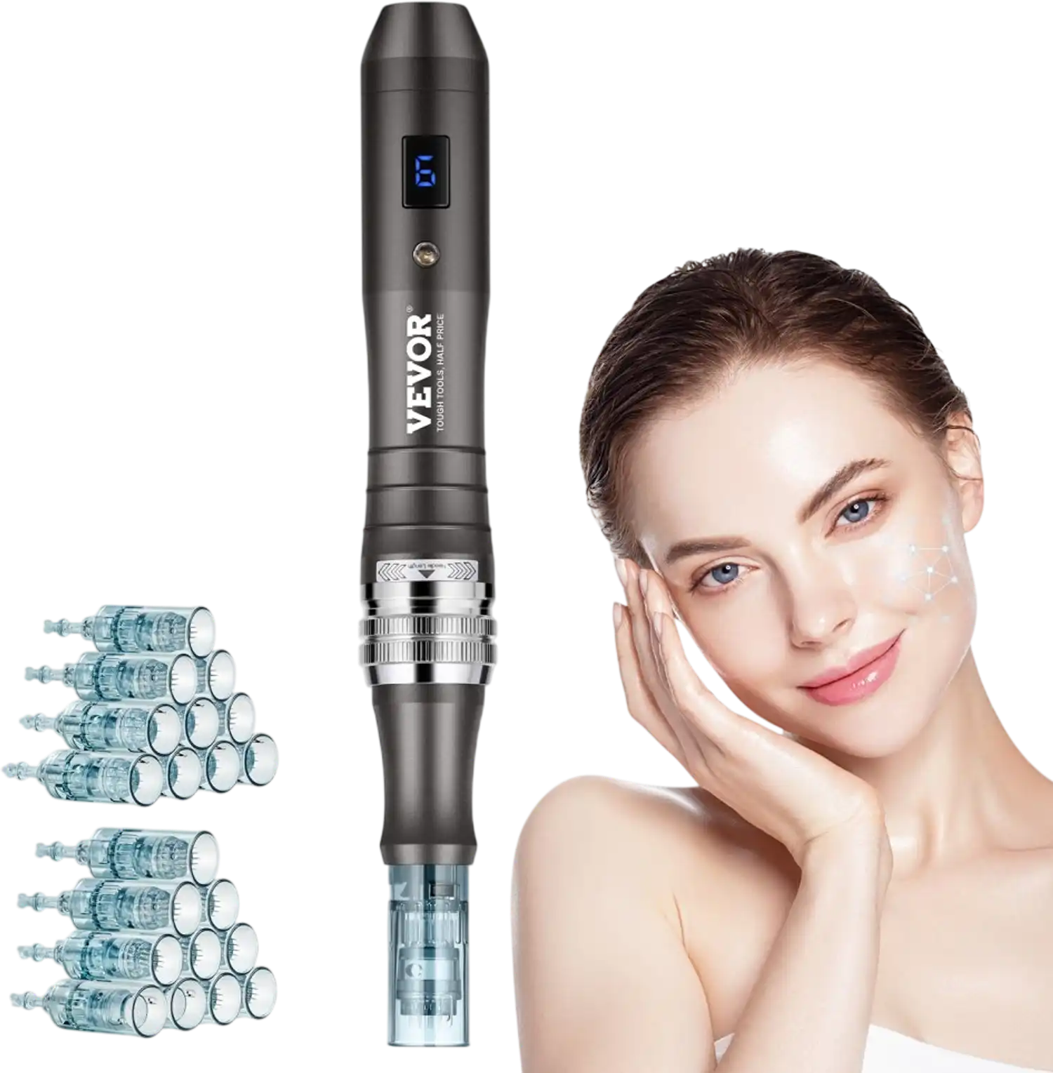 Vevor Microneedling Pen Professional Electric Beauty Pen New