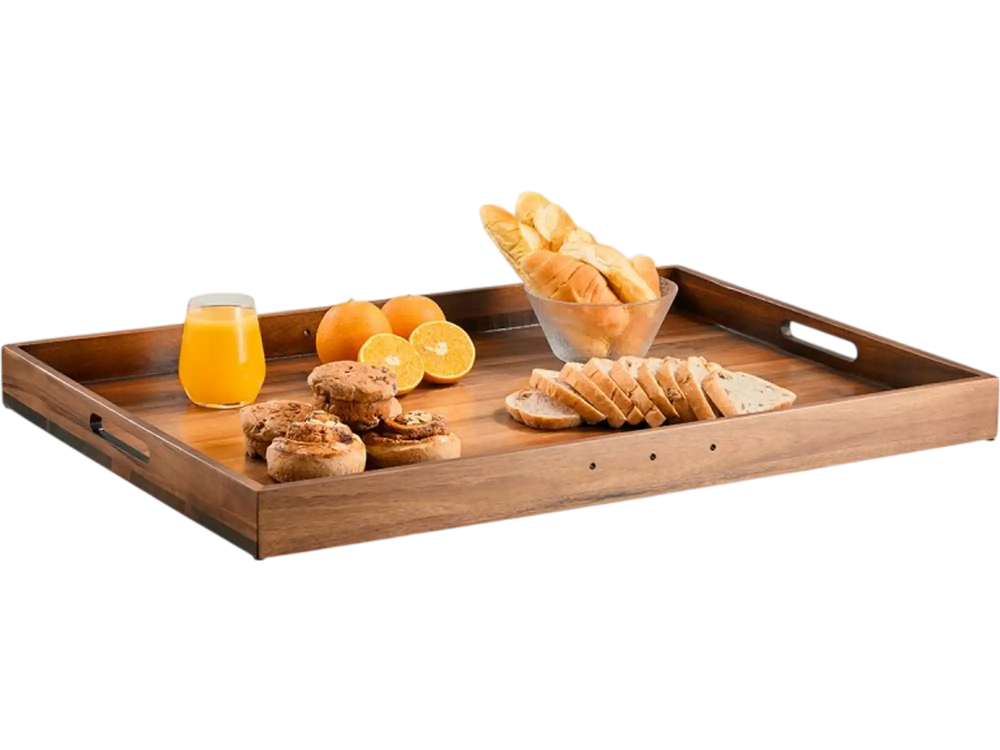 VEVOR Noodle Board Stove Cover, Stove Top Cover Board for Gas Burner & Electric Stove, Acacia Wood Cutting Board with Built-in Handles, RV Stovetop Cover/ Kitchen Sink Cover for Counter Space & Tray