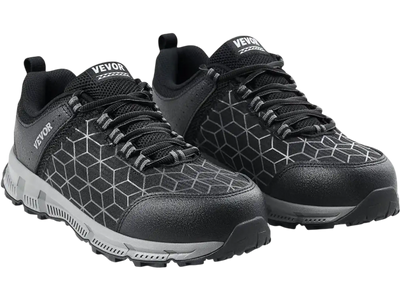 Vevor Safety Toe Shoes Men's Athletic Work Sneakers Black US 11 New