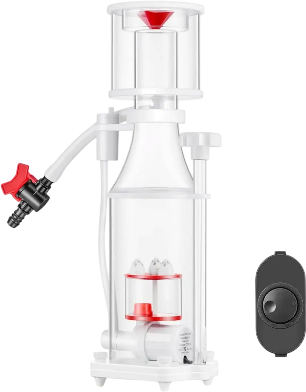 VEVOR Protein Skimmer for 53-106 Gal Saltwater Aquariums Internal with Pump, Protein Skimmer with DC Pinwheel Pump, Adjustable Control, Air Silencer, for 53-106 Gallon Saltwater Aquariums & Reef Tank