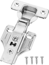 VEVOR Cabinet Hinges, 50 Packs Full Overlay Kitchen Cabinet Door Hinges, 100 Degree Opening Angel Soft Close Concealed Cupboard Hinges for Framed + Frameless Cabinet Type, with Mounting Screws