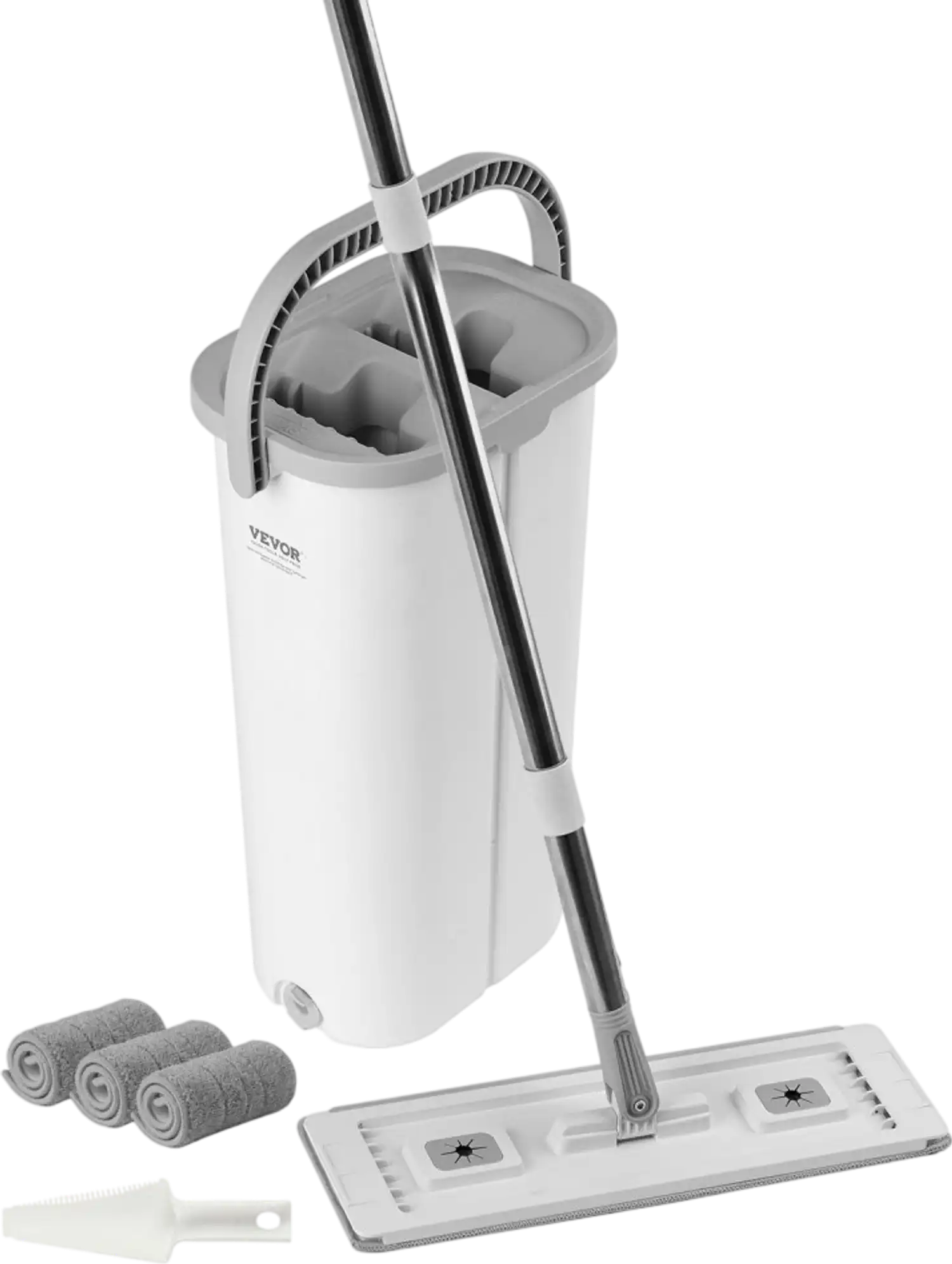 Vevor Mop and Bucket Set Flat Mop with Wringer New