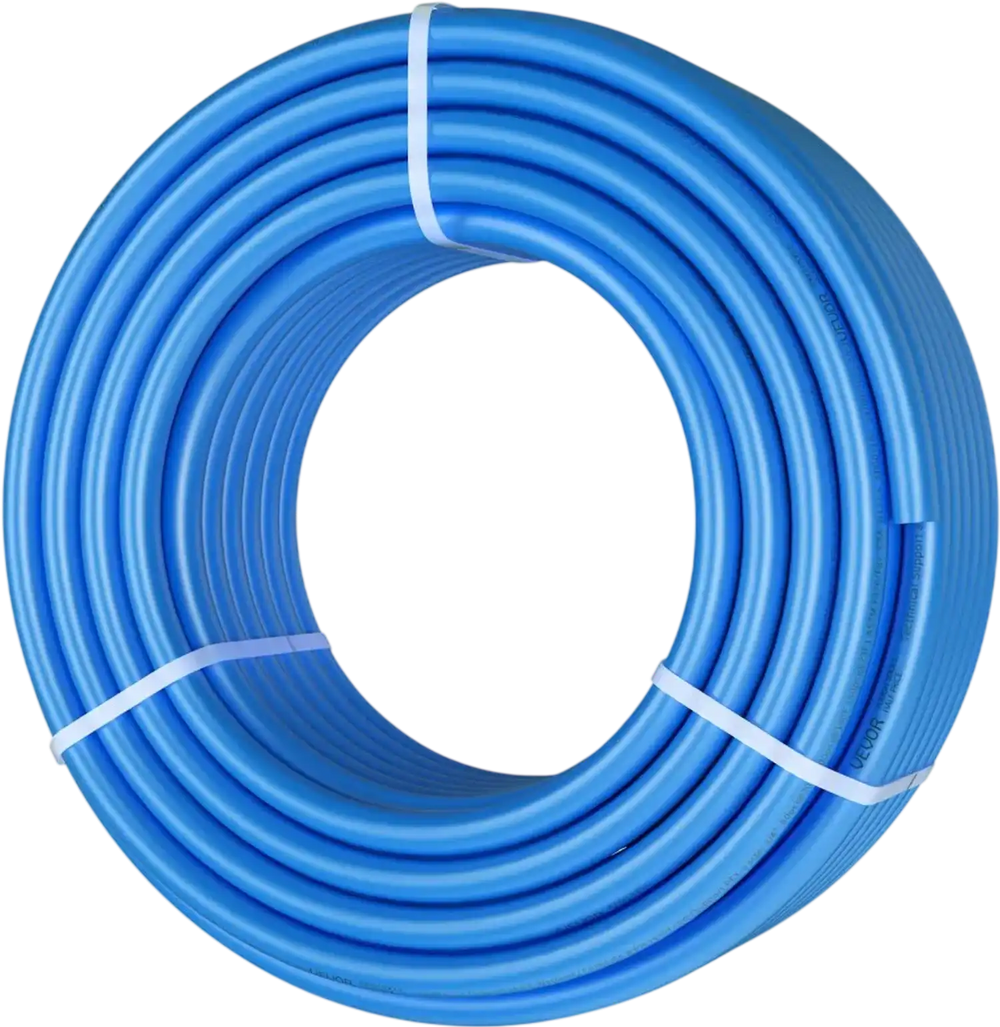 VEVOR PEX Pipe 3/4 Inch, 100 Feet Length PEX-A Flexible Pipe Tubing for Potable Water, Pex Water Lines for Hot/Cold Water & Easily Restore, Plumbing Applications with Free Cutter,Blue