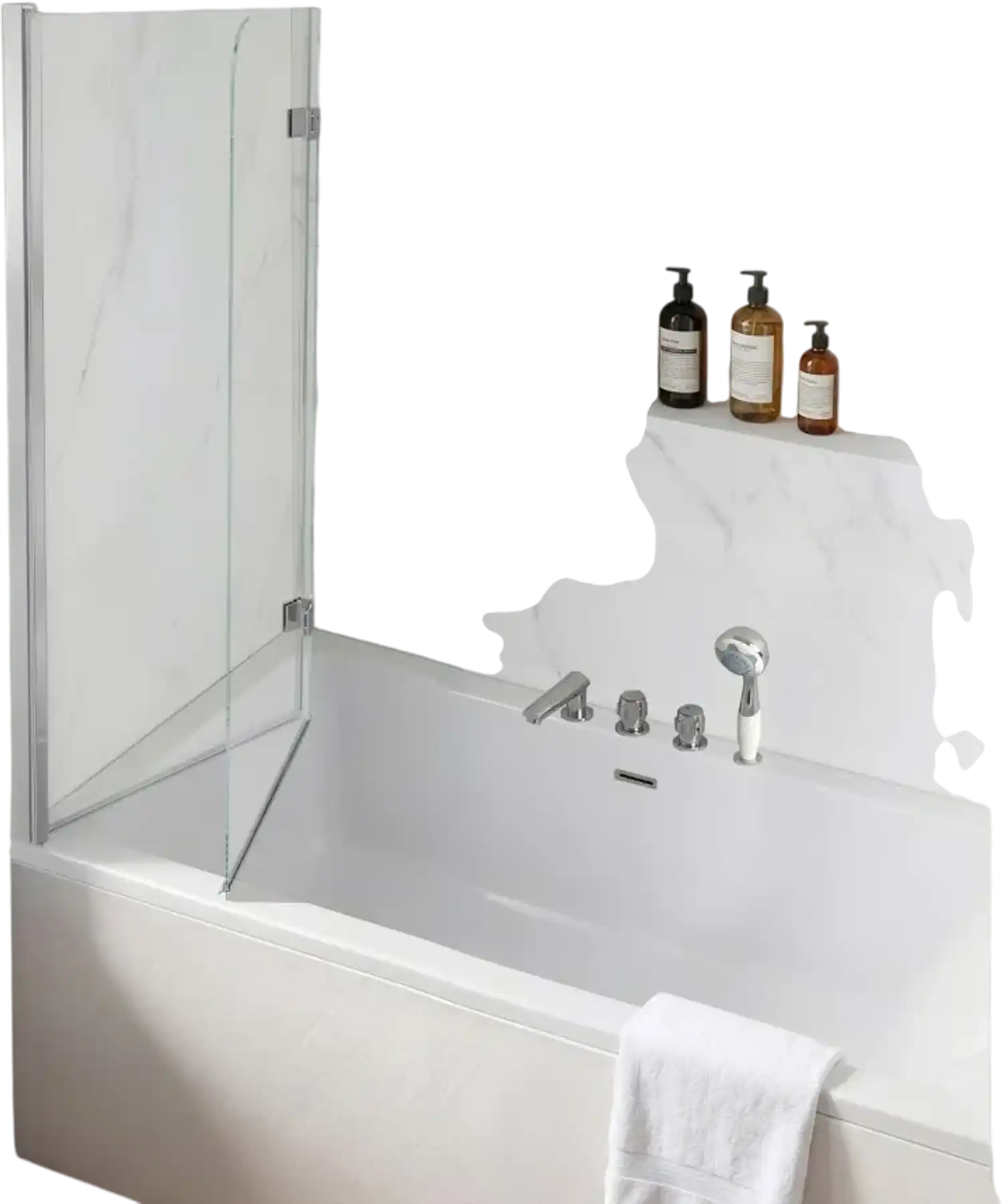 Vevor Bathtub Shower Door 47