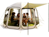 VEVOR Screen House Tent, 12 x 11 ft, 10-12 Person Pop Up Screen Tent with Extended Awning, Portable Screened in Canopy with Carry Bag, Netting Sides, for Patio, Backyard, and Outdoor Activities, Beige