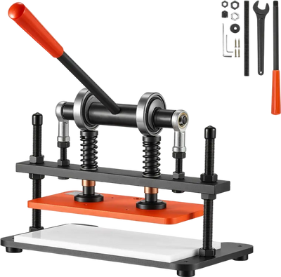 Vevor Leather Cutting Machine Hand Press Embossing & Die Cutting 11.02
