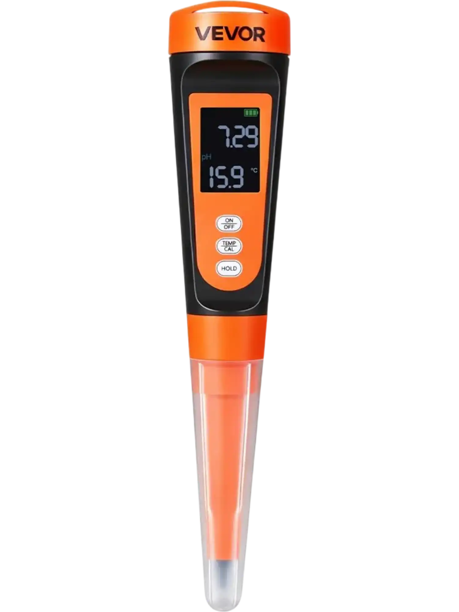 Vevor Food pH Meter Waterproof Pocket Tester Kit New