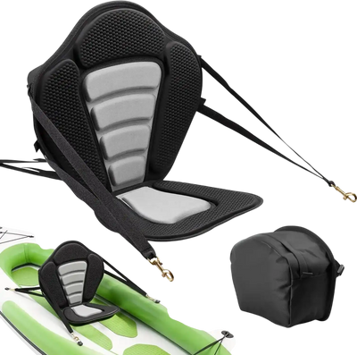 Vevor Kayak Seat Universal Paddle Board Seat with Back Support 1 Pack 0.5