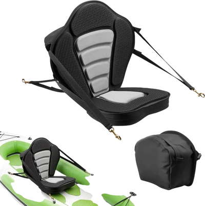 Vevor Kayak Seat Universal Paddle Board Seat with Back Support 1-Pack 2.6