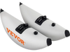 VEVOR Kayak Outrigger Stabilizers, 2 PCS, PVC Inflatable Outrigger Float with Sidekick Arms Rod, Standing Float Stabilizer System Kit for Kayaks, Canoes, Fishing Boats