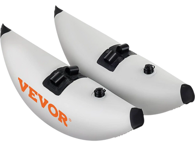 VEVOR Kayak Outrigger Stabilizers, 2 PCS, PVC Inflatable Outrigger Float with Sidekick Arms Rod, Standing Float Stabilizer System Kit for Kayaks, Canoes, Fishing Boats