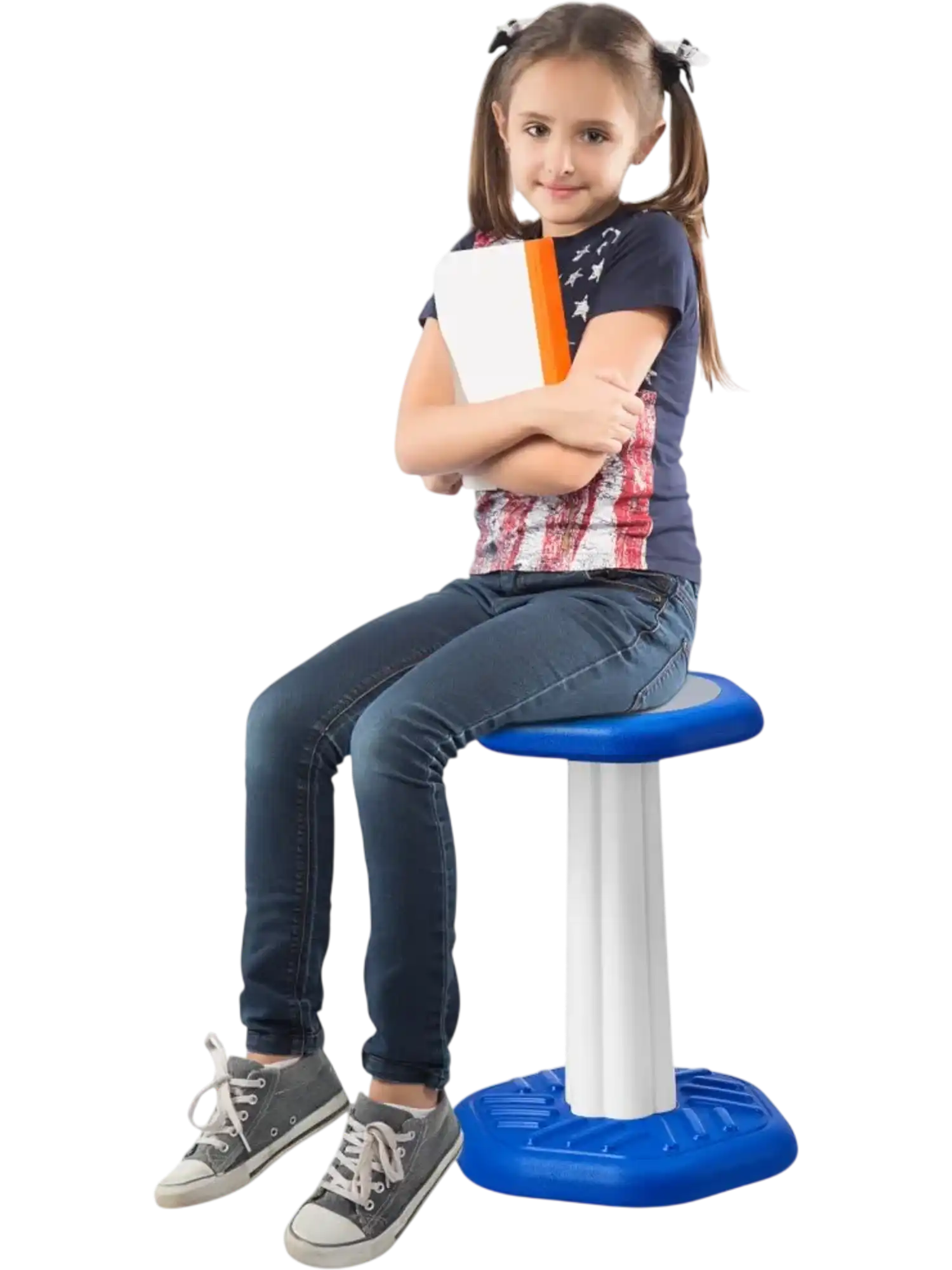 Vevor Wobble Chair Kids Active Seating with Sponge Cushion Blue New