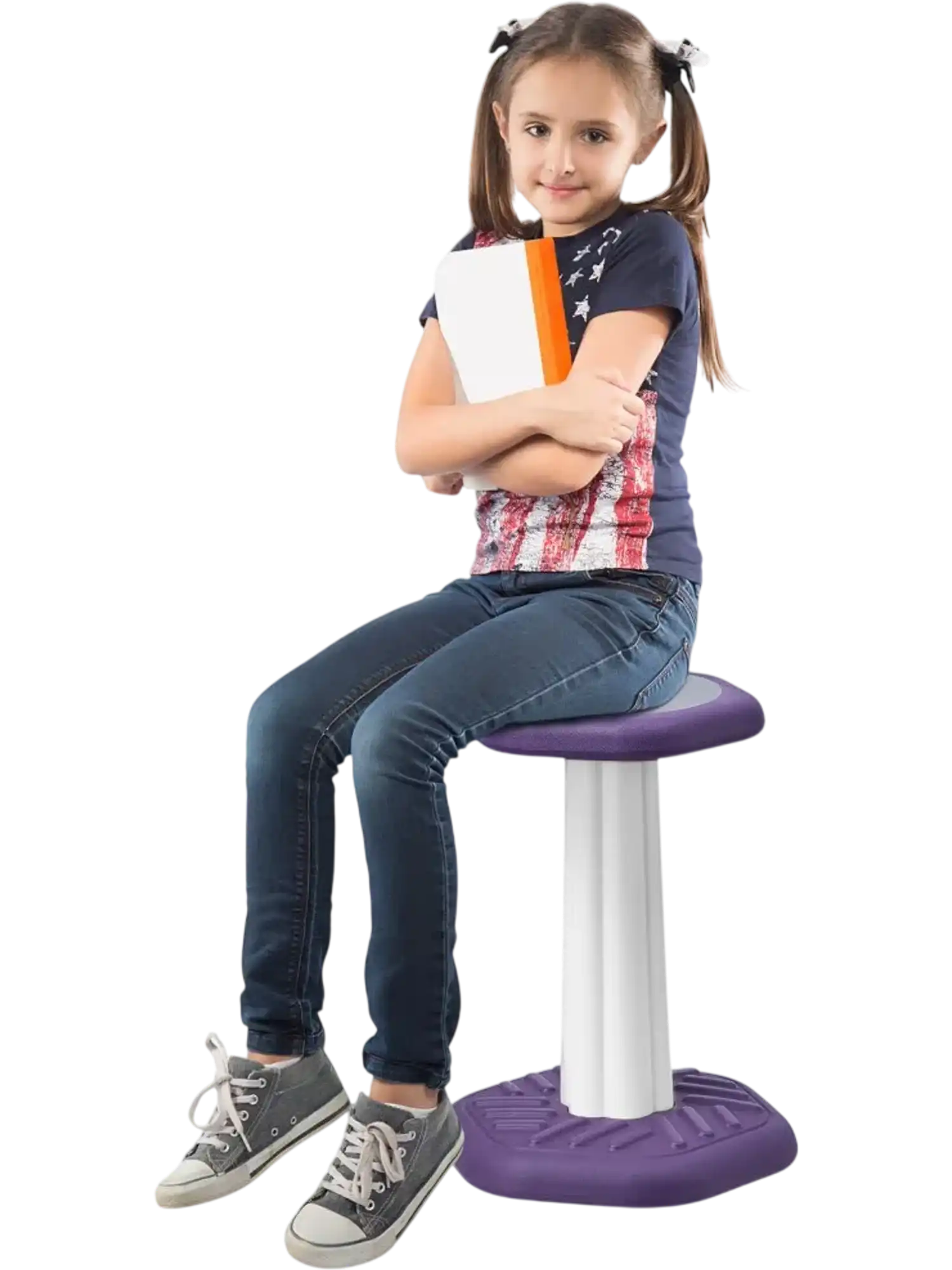 Vevor Kids Wobble Chair Active Seating Chair Purple New