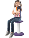 VEVOR Kids Wobble Chair, Active Chair with Sponge Cushion, Wobble Stool Improves Focus, Posture and Calm Children, Ideal for Schools and Home, Age 7-14, Purple