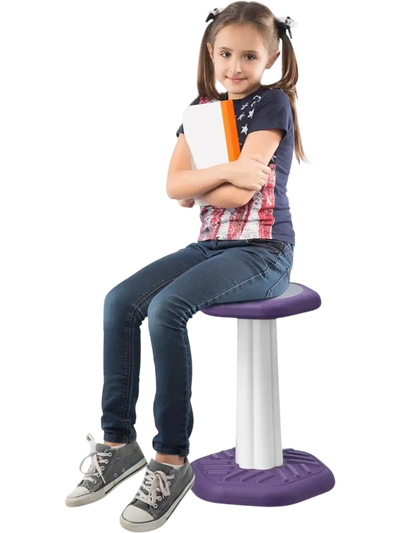 Vevor Kids Wobble Chair Active Seating Chair Purple New