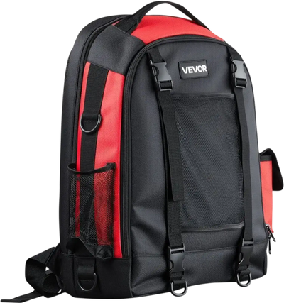 Vevor Welding Backpack 25.2L 1680D Polyester Tool and Helmet Storage Bag New