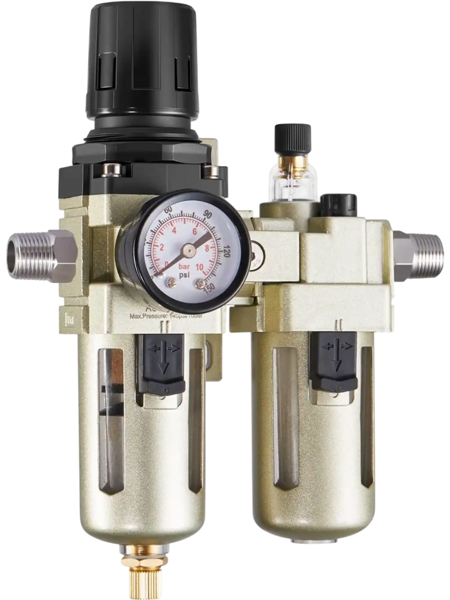 Vevor Filter Regulator Lubricator 3/8
