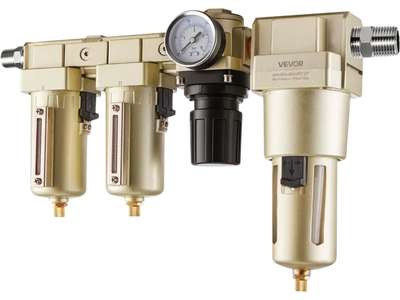 VEVOR Air Compressor Filter Regulator Combo, 1/2