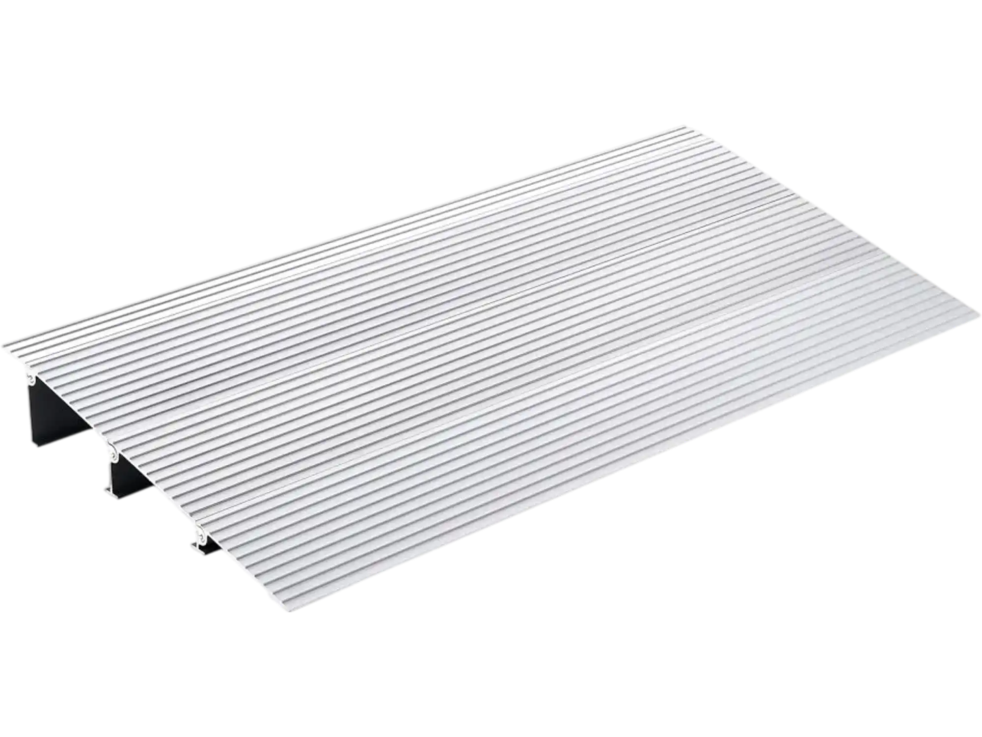 Vevor Threshold Ramp Adjustable Aluminum Doorway Wheelchair Ramp 3