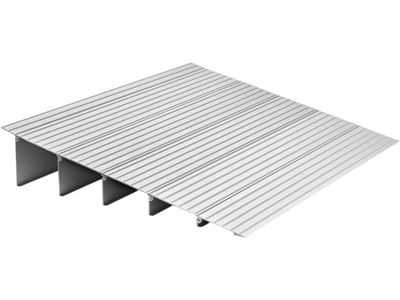 VEVOR Door Threshold Ramp, 5 inch Rise, Aluminum Alloy Threshold Ramp Rated 800 lbs Load Capacity, Handicap Ramps for Home Steps for Wheelchair, Scooters, Power Chairs, Walkers, Bicycle, Tricycle